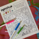 Find and Color Activity Sheet for kids.