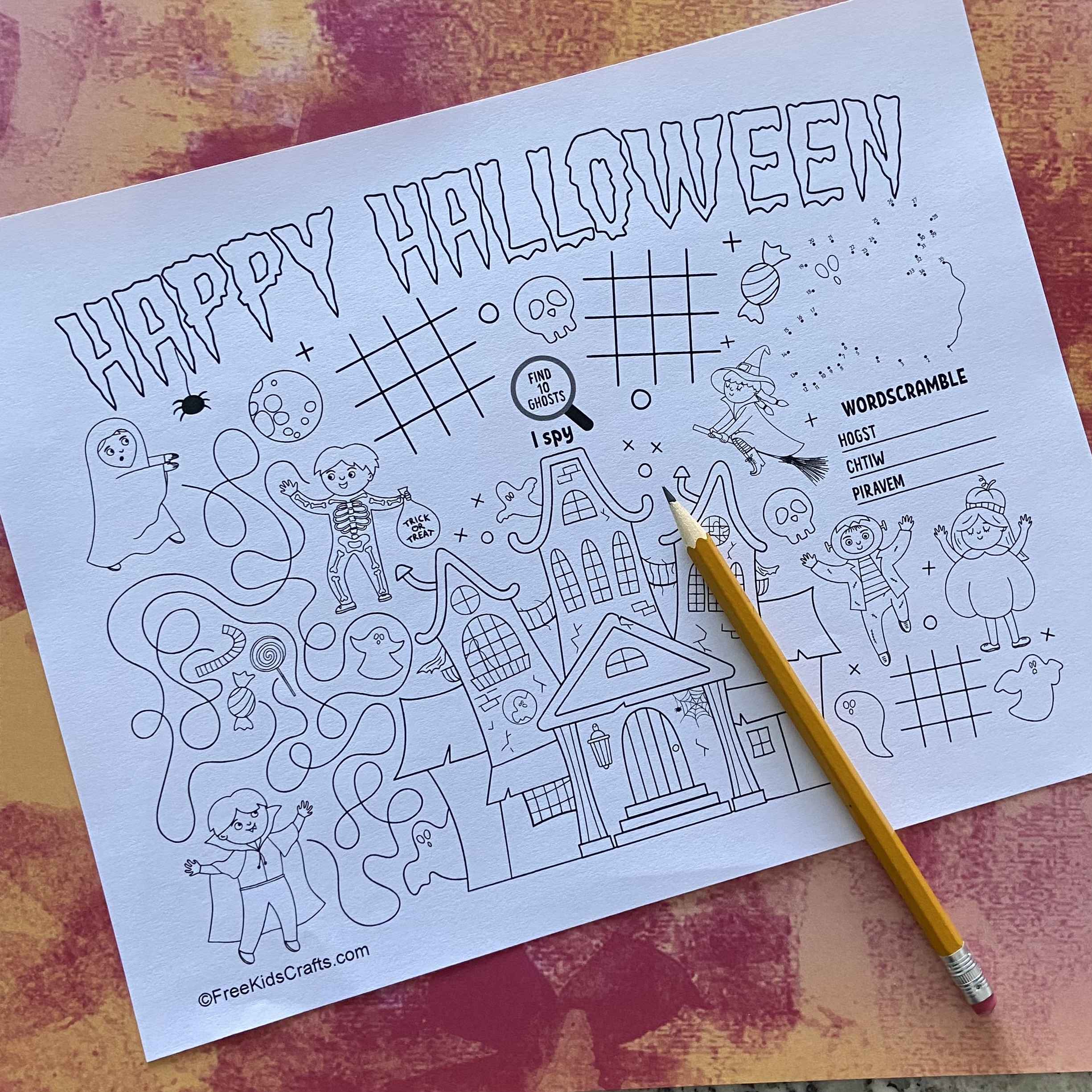 All kinds of printable Halloween fun.