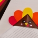 Easy bookmark for kids to make for the Thanksgiving season.