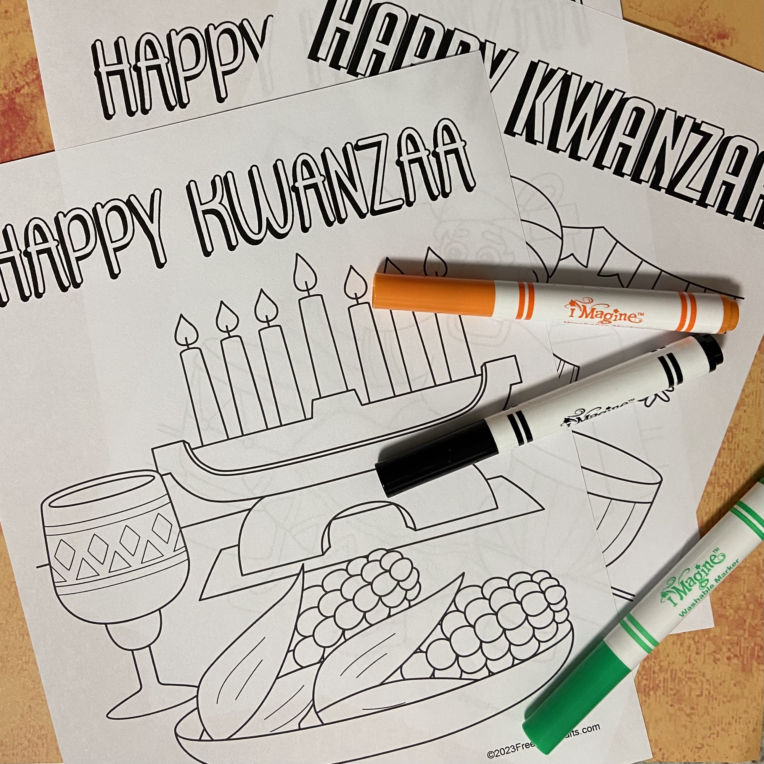 Printable Kwanzaa Coloring pages