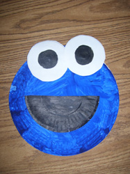 C Is for Cookie Paper Plate Craft