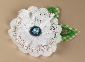 Victorian Paper Doily Flower