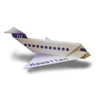 Folded Paper Airliner