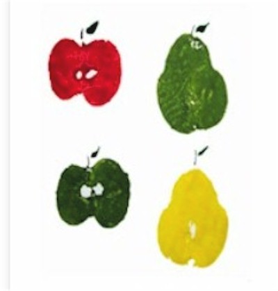 Making Prints with Fruit