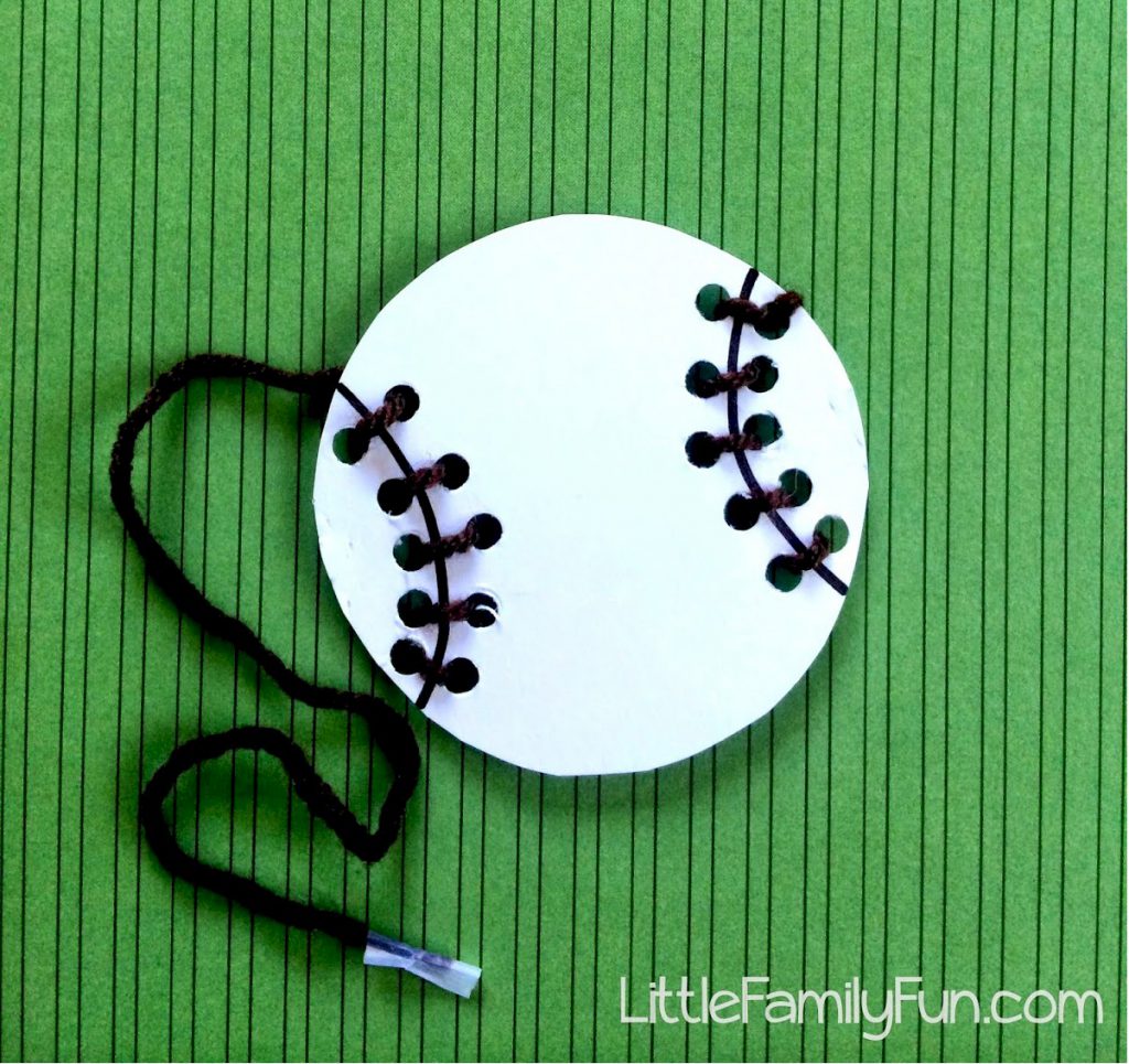 Baseball Lacing Craft