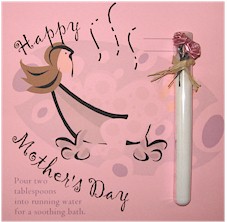 Mother’s Day Bath Salt Card And Recipe