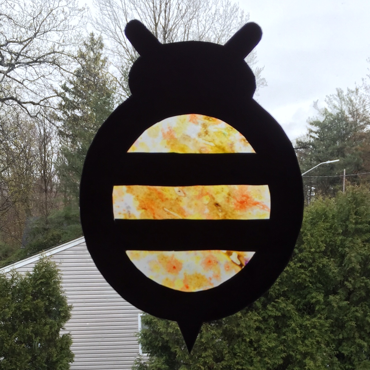 Bee Suncatcher Craft