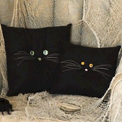 Black Cat Pillows