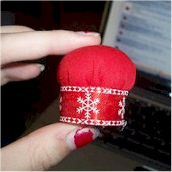 Bottle Cap Pin Cushion