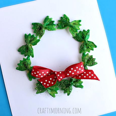 Noodle Christmas Wreath