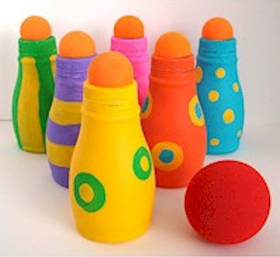 Bowling Set From Recycled Plastic Bottles
