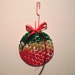 Bubble Wrap Ornament