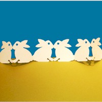Paper Bunny Chain