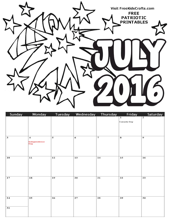 calendar coloring pages - photo #35