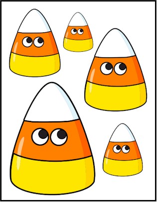 Cut and Paste Candy Corn