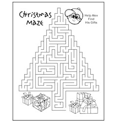 christmas maze