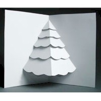 Christmas Tree Pop Up Card