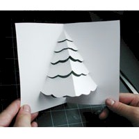 NEW Robert Sabuda MOMA Christmas Cards Pop Up Tree 