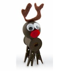 Clothespin Reindeer