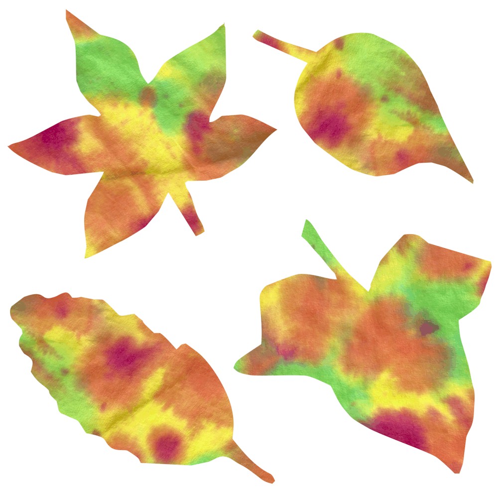 Coffee Filter Fall Leaves