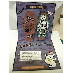 Ghoulish Pop Up Coffin Card