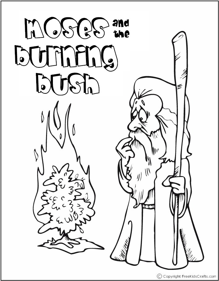 Bible Story Coloring Pages 7