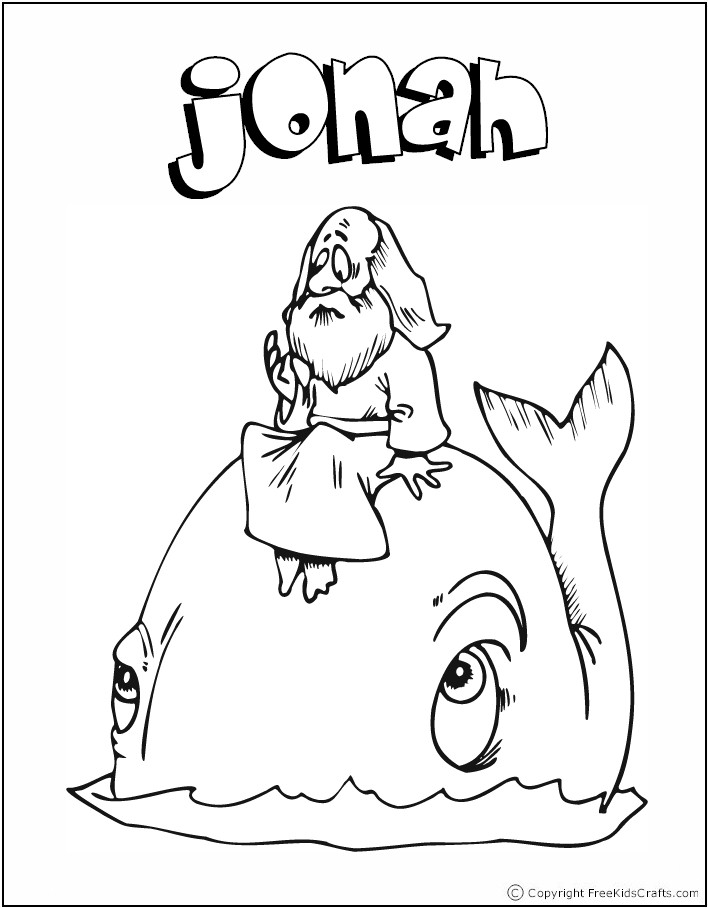 Bible Story Coloring Pages 1