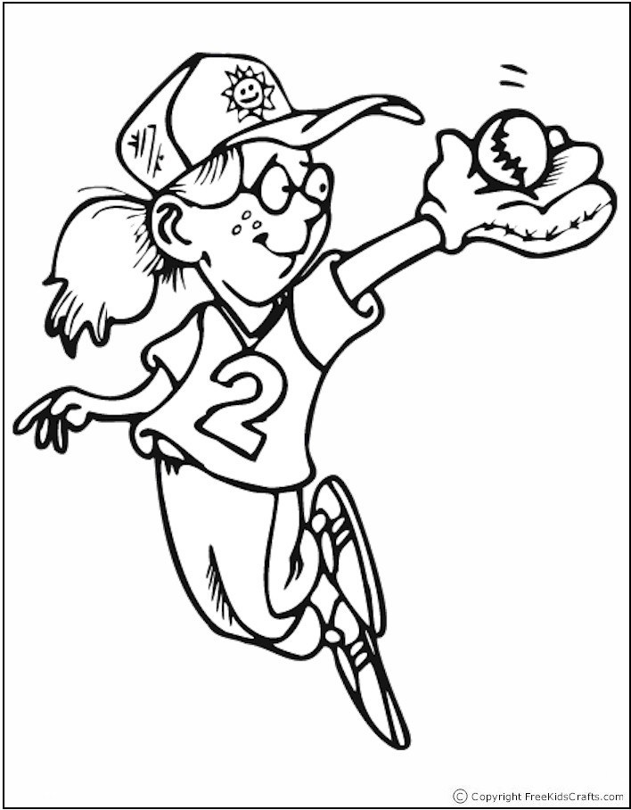 Sports Coloring Pages