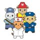 Easy community helpers paper dolls for young children