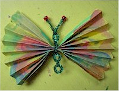 folded butterfly