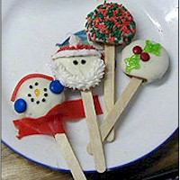 Christmas and Holiday Cookie Pops