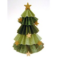 Crimped Paper Tree