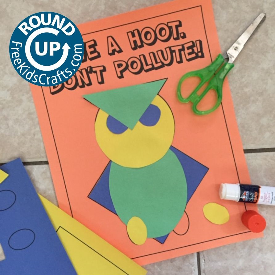 Round Up of Crafts and activities for Earth Day