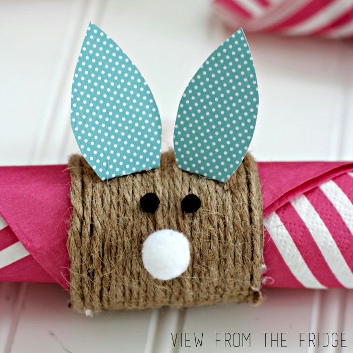 Kids Easter Bunny Napkin Ring