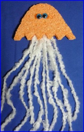 Easy Jellyfish Craft