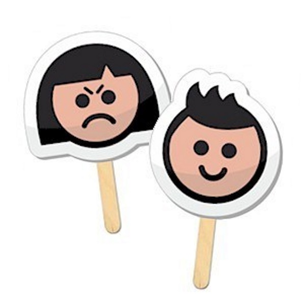 Emotion Stick Puppets Templates