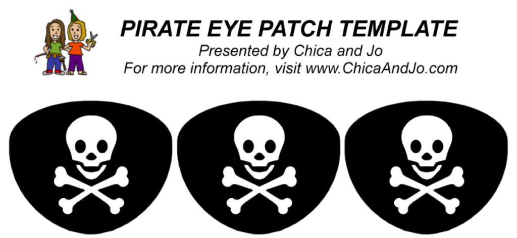 pirate eye patch template