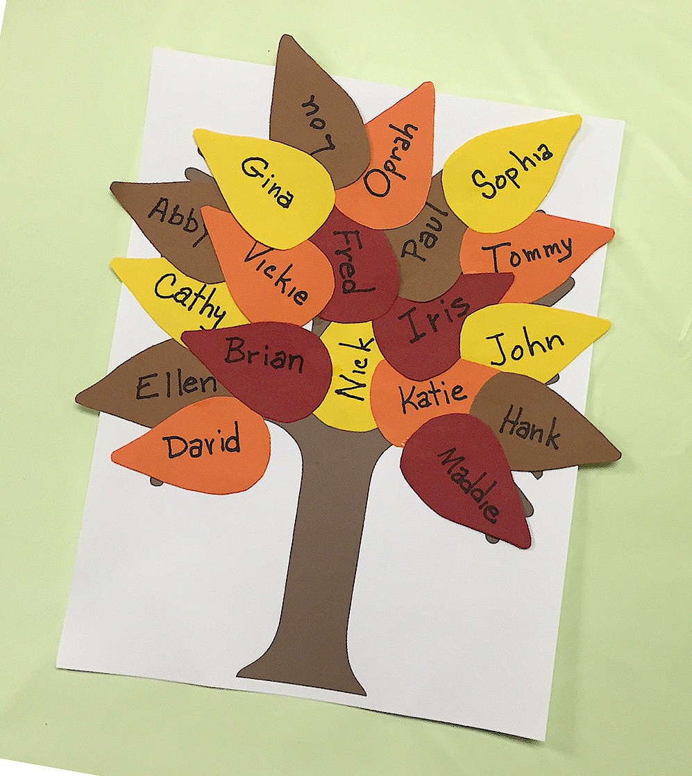 Fall Classroom Tree