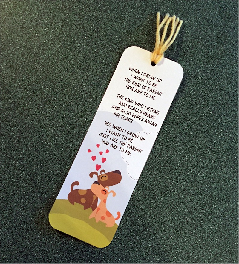 fathers day bookmark craft