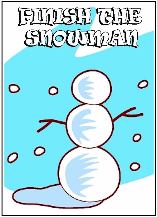 Finish the Snowman