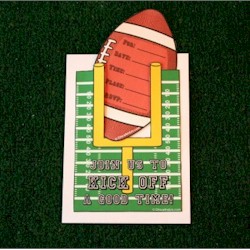 Football Party Invitation