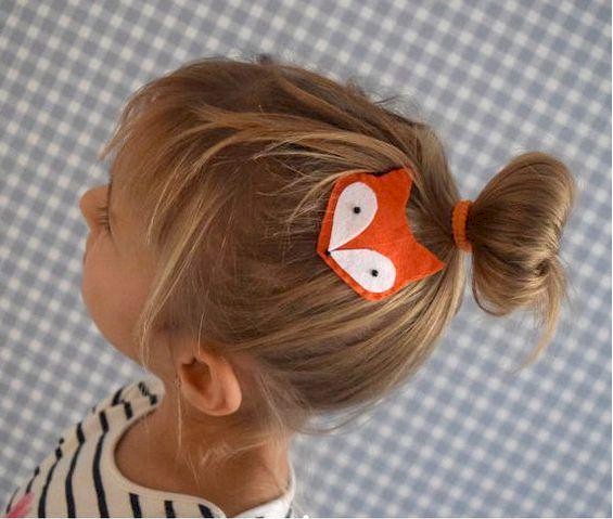 Foxy Felt Hair Clip