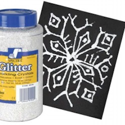 Glitter Snowflakes