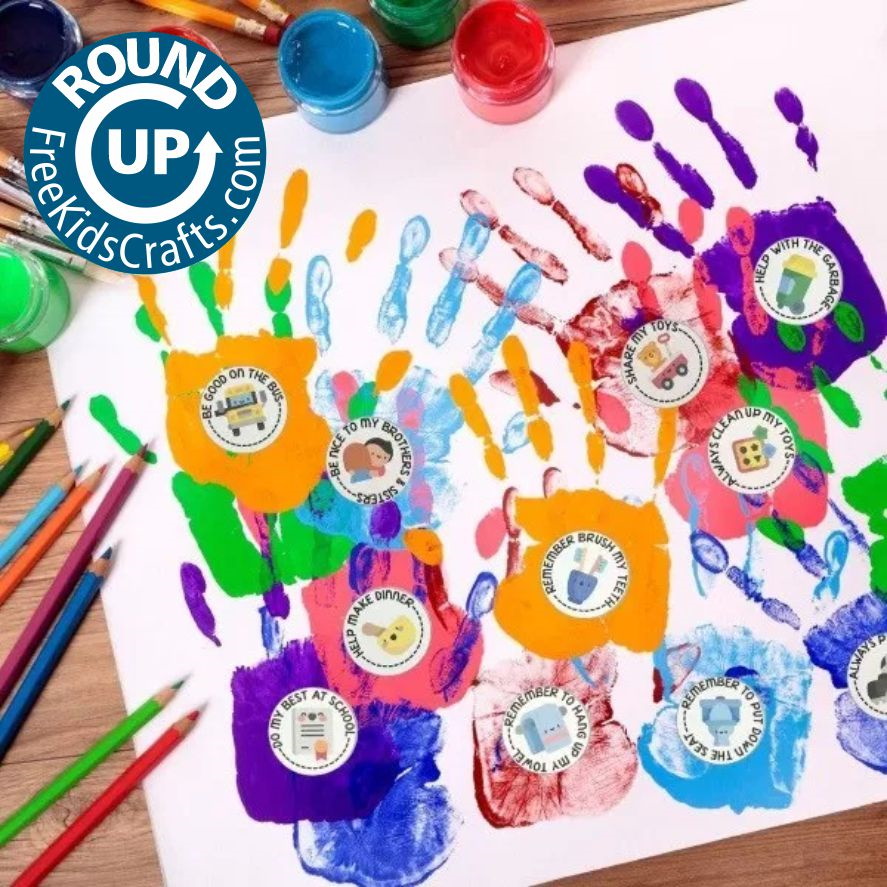 Roundup of crafts and activities to help young children be good citizens