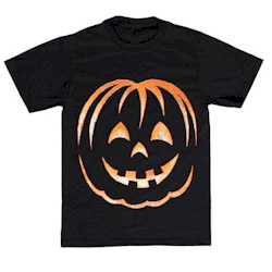 Grinning Pumpkin Tee Shirt