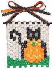 Halloween Cat Beaded Banner