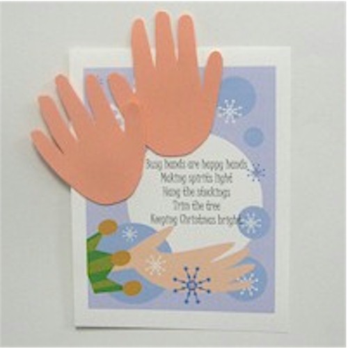 Handprint Christmas Poem