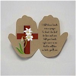 Handprint Easter Prayer