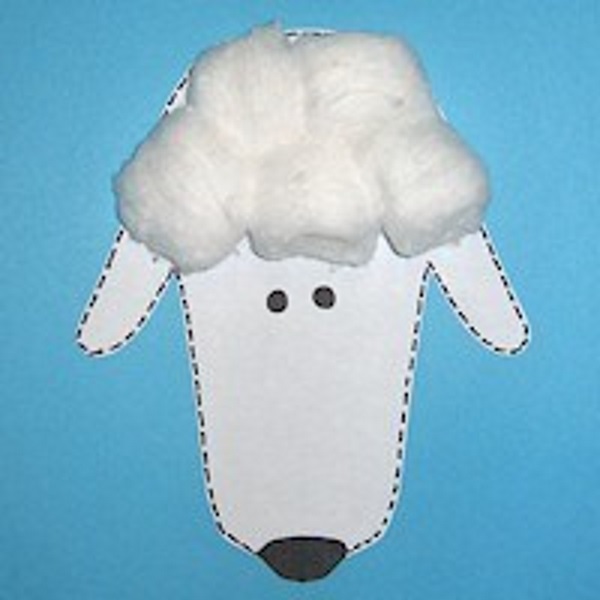 Handprint Lamb Craft