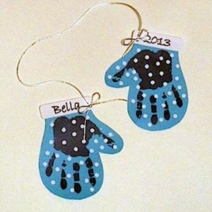 Handprint Mitten Decoration